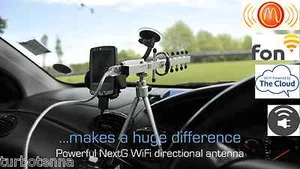 ALTA ENERGIA nextg usb-yagi TURBOTENNA 11N Antenna WiFi - VELOCE & Forte - Foto 1 di 9