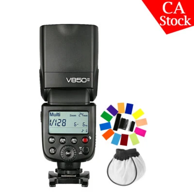 Godox V850II 2.4G HSS Camera Flash Speedlite for Canon Nikon Sony Olympus Lumix - Image 1 of 4