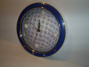 Beautiful Golf 11.75" Wall Clock - Picture 1 of 3