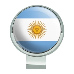 Clip de sombrero de golf bandera del país argentino con marcador magnético de bola - Imagen 1 de 6