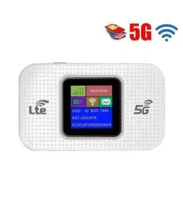 MODEM WIFI PORTATILE 4G/5G ROUTER MOBILE 150MBPS HOTSPOT CON DISPLAY LED - Foto 1 di 4