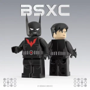 minifig minibrick black star batman future presale need about 180 days - Picture 1 of 2