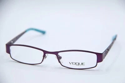 NUEVAS GAFAS VOGUE VO 4046 5038 PÚRPURA AZUL GUNMETAL MONTURAS AUTÉNTICAS 47-17 Foto 1 de 4