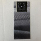 1993 Mazda RX-7 Accessories Sales Brochure Catalog Mazda RX7 RX 7