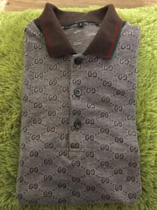 GUCCI Herren Poloshirt Braun Original aus Japan - Bild 1 von 3