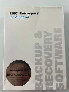 EMC RETROSPECT 7.7 PROFESSIONAL NFR Backup and Recovery For Windows - Picture 1 of 2