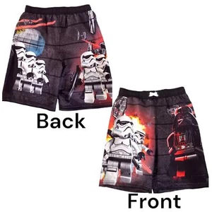 Pantalones Cortos de Natación 10/12 Grandes Lego Star Wars Niños Negro Rojo, Bañador Crucero - Imagen 1 de 4