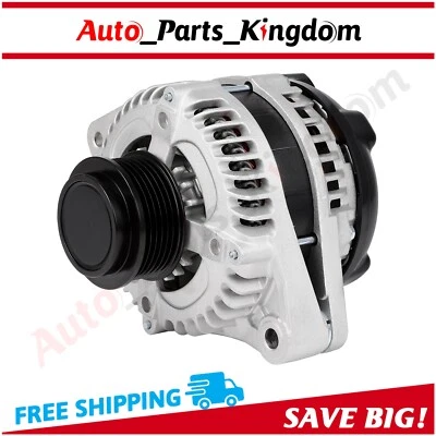 Alternador de polea de 6 ranuras para Acura RDX 2013 2014 2015 V6 3,5 L 135A 12 V CW Foto 1 de 4