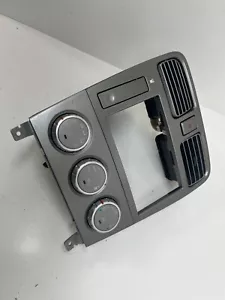 JDM SUBARU FORESTER SG5 SG9 CLIMATE CONTROL SWITCH PANEL WITH CUP HOLDER OEM - Picture 1 of 7