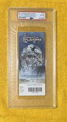 Steven Stamkos ~ 1st playoff goal ticket ~ Tampa Bay Lightning ~ PSA 8 ~ 4/23/11 - Image 1 of 3