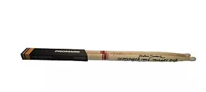 ¡Baquetas firmadas en baquetas personalizadas! Batería Jordan Burns Strung Out - Imagen 1 de 3