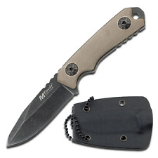 MTech USA - Fixed Blade Knife - MT-20-30 Neck Knife Kydex Sheath with Ball Chain