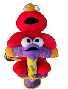 Fisher Price Sesame Street Elmo Plush 13” Stuffed Toy Jump and Learn Sounds 2000