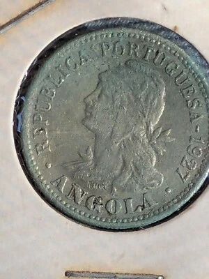 1927 ANGOLA 20 CENTAVOS - Image 1 of 2