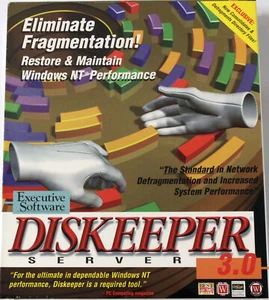 RARITÄT - Executive Software Diskeeper 3.0 Server - Windows - Englisch - NEUWARE - Bild 1 von 4