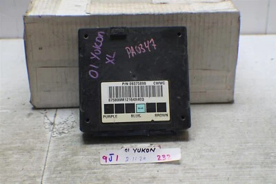 09375899 GMC Yukon XL 1500 2500 2001 Unidad de control de carrocería Módulo BCM 232 9J1 B5 Foto 1 de 4