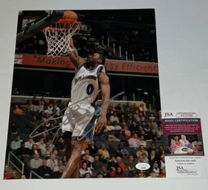 Gilbert Arenas signed Washington Wizards 11x14 photo autographed 6 JSA - Picture 1 of 2