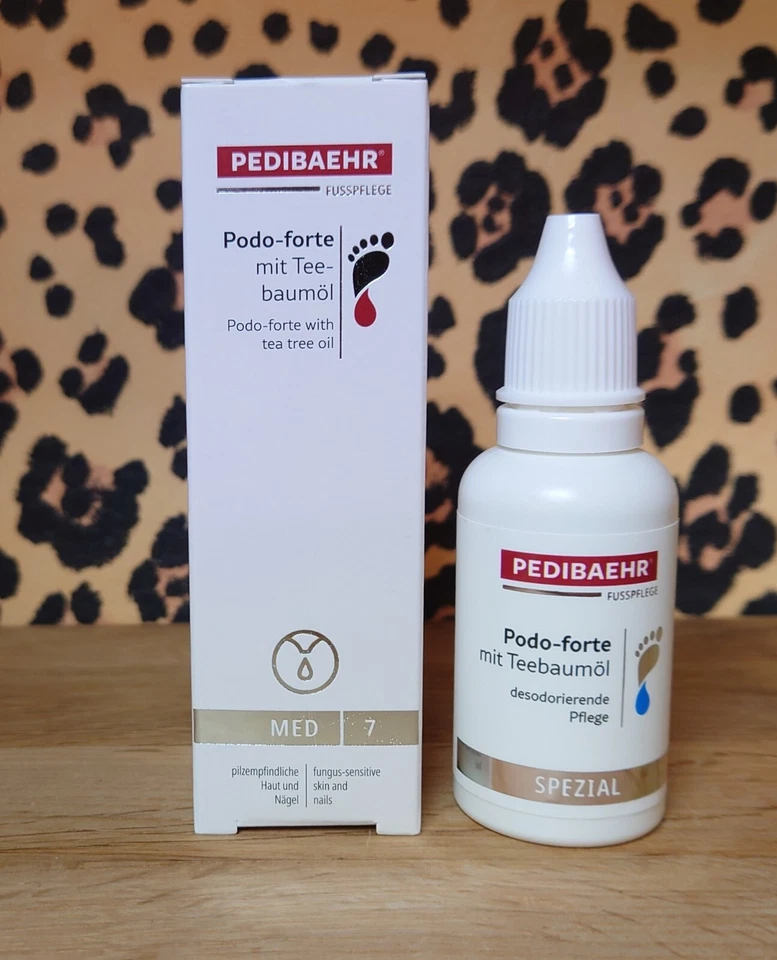 BAEHR PEDIBAEHR Podo forte mit Teebaumöl 30 ml Flasche mit Dosierspitze