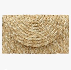 Freie Liebe Straw Clutch Wallet Woven Handbags Wallet Summer Free Shipping - Picture 1 of 8