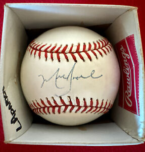 Mark Grace Signed Autographed Auto American League Baseball Chicago Cubs HOF