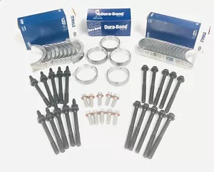 Rod & Main & Cam Bearings Plus Main Bolts kit 1999-2003 Chevy 4.8L 5.3L 5.7L 6.0 - Picture 1 of 4