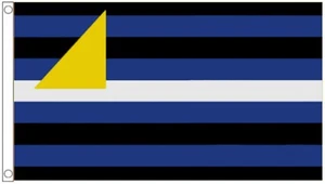 Watersports Pride Polyester 5'x3' Flag - LAST FEW - Picture 1 of 3