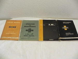 Cummins lotto libri manuali negozio 6 pezzi V6,V8,V12 - Foto 1 di 9