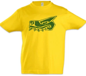 Aztec Crocodile Kinder Jungen T-Shirt Azteken Tattoo Indianer Symbol Krokodil - Picture 1 of 1