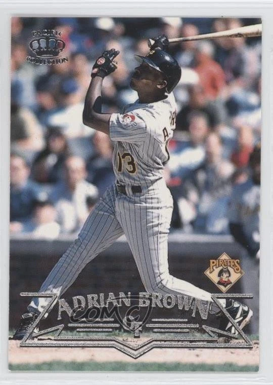 1998 Pacific Crown Collection Silver Adrian Brown #391 - Image 1 of 2