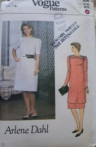 Vogue 8327 Arlene Dahl Dress, Tunic. And Skirt Uncut Size 14 - Picture 1 of 3