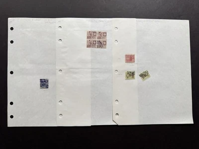 Korea 1900-1930 Stamp & Postmark Collection on Page(KR57) +1920s Chosen CXLs - Image 1 of 4