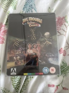 Big Trouble in Little China Blu-ray Steelbook UK Exclusive, New Sealed - Picture 1 of 3