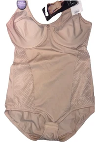 Bali Firm Control Body Shaper #DF1009 Neu mit Etikett 36C Beige Minimizer Brandneu - Bild 1 von 3
