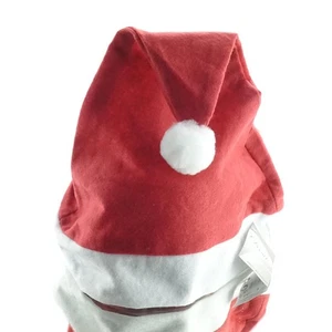 Weihnachtsmütze Rot & Weiß 40 cm - Polyester - Bild 1 von 1