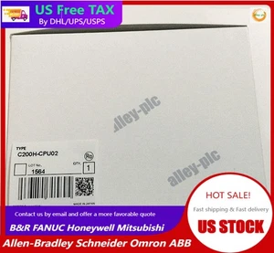 ONE New Omron C200H-CPU02 PLC Module C200HCPU02 - Picture 1 of 1