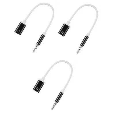 3pcs 3.5mm Male to Type C Female Audio Cable Cord, Analog Audio Jack1287 - Image 1 of 4