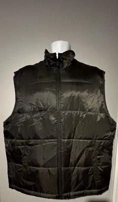 NEW Dockers Premium Quilted Puffer Vest Dark Green Polyester $200 Retail XXL Men - Image 1 of 4
