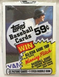 1985 Topps Baseball Cello Pack - Don Mattingly #665 Top - Picture 1 of 2