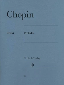 Chopin Preludes Revised Piano Solo Henle Urtext Advanced Sheet Music Book - Picture 1 of 1