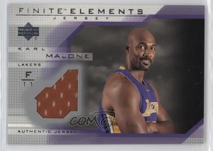 2003-04 Upper Deck Finite Elements Jerseys Karl Malone #FJ7 HOF - Picture 1 of 4