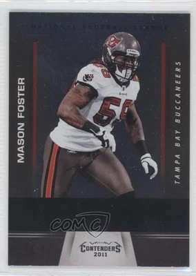 2011 Playoff Contenders Rookie of the Year Contenders Mason Foster #17 RC - Image 1 of 2