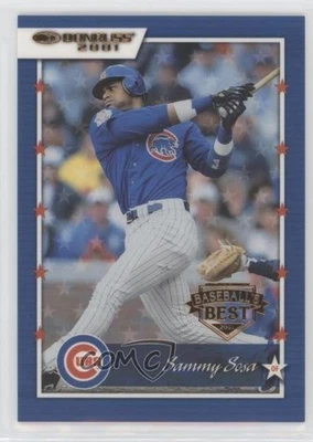 2001 Donruss Baseball's Best Bronze Sammy Sosa #23 - Image 1 of 2