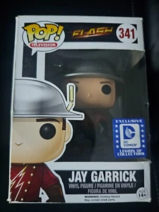 Funko Pop! DC Flash Jay Garrick #341 Legion of Collectors NEW IN DAMAGED BOX - Picture 1 of 6