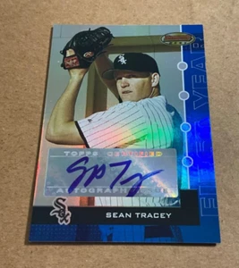 2005 Bowmans Best 1st Year Autograph Blue Sean Tracey /299 Chicago White Sox - Picture 1 of 2