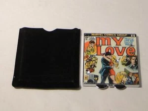Charming Marvel Comics Group 2 1/2" Square Pocket Mirror My Love Comic - Picture 1 of 4