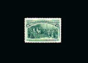 US Stamp Mint OG, VF/XF S#238  3 HUGE evenly balanced margins, very lightly hing - Picture 1 of 1