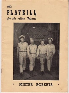 De colección MISTER ROBERTS Playbill HENRY FONDA Octubre 1950 TEATRO ALVIN, NUEVA YORK - Imagen 1 de 5