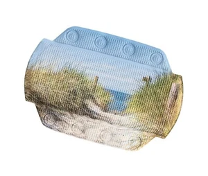 Sicherheits Nackenpolster f. Badewanne "Borkum" 32x22 cm Kleine Wolke TOPP - Picture 1 of 9
