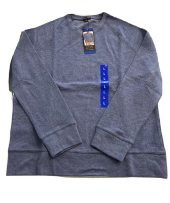 Banana Republic Hombres Pullover Crew Sudadera NUEVA Azul Infinito GRANDE Para Hombres NUEVA-C Foto 1 de 4