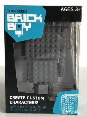 ThinkGeek Brick Boy Build On Figure Customizable Building Blocks Novelty NEW - Image 1 of 4